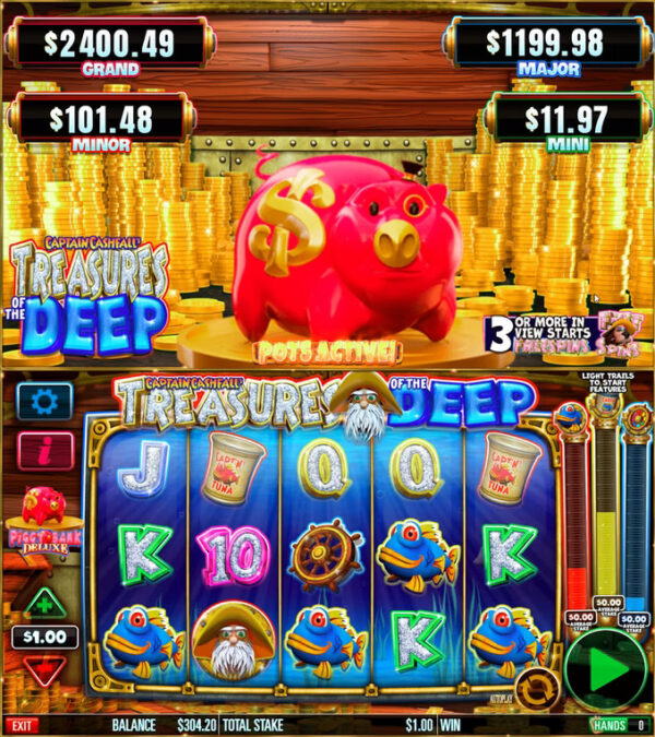 Captain Cashfall's Treasures of the Deep